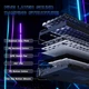 Ігрова Клавіатура ATTACK SHARK R85 HE Black gradien Магнітні світчі. Дротова, Кастомний lightbox, 8000Hz/s. RGB Підсвічування, Switch 0.005mm. Rapid Trigger - изображение 8