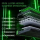 Ігрова Клавіатура ATTACK SHARK R85 HE Black-green ENG + UA Магнітні світчі. Дротова, Кастомний lightbox, 8000Hz/s. RGB Підсвічування, Switch 0.005mm. Rapid Trigger - изображение 8