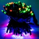 Світлодіодна гірлянда M-2 MULTI, від мережі, 10м, 100LED, Різнокольорове - зображення 7