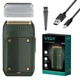 Аккумуляторная электробритва, USB, VGR V-353, Зеленый - изображение 1