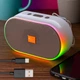 Портативна Bluetooth колонка з підсвічуванням, SPS L 003, Сіра - зображення 1