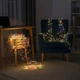 Гирлянда Конский хвост от сети, 2,5 м, 20 нитей, 500 LED, RGB - изображение 2