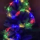Гирлянда Конский хвост от сети, 2,5 м, 20 нитей, 500 LED, RGB - изображение 8