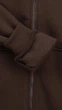 Кофта-бомбер однотонна жіноча LAWA WBC02425 L Шоколадний shop (2000999424588) - изображение 3