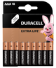 Щелочные батарейки Duracell AAA (LR03) MN2400 18 шт family pack (5000394107557) - изображение 1