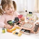 Кассовый аппарат 889-310 "Cash Register" на 30 предметов (сканер, весы, кассовая лента, мелодии), розовый - изображение 1