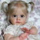 Лялька Дівчинка Реалістична Reborn з одягом та аксесуарами вініл силікон всього тіла 55 см - зображення 2