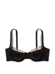 Бюстгальтер женский Victoria's Secret Very Sexy Logo Embroidered Balconette Black (38D) - изображение 3