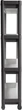 Этажерка Violet House 6014 Long Shelf 54x18x91 см 4-х ярусная Серая (6014 Long Shelf 4 пол. GREY 54*1) - изображение 2