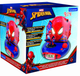 Lampka nocna-budzik Lexibook RP500SP Spider Man z projektorem (3380743027159) - obraz 1