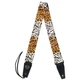 Ремень для гитары DiMarzio Cheetah Guitar Strap with Leather Ends (DD3310CH) - изображение 3