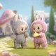 Мягкая игрушка No Brand сюрприз Labubu Первое поколение 17 см Mix color Затемненный пакет (YT41824) - изображение 4