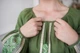 Блуза Etnoshop Льона з ручною вишивкою 3XL Зелена - зображення 3
