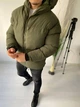 Мужская зимняя теплая куртка хаки 50-52 - изображение 1