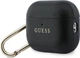 Чохол Guess Grained Classic Logo для Apple AirPods Pro 3 Black (GUAP3PGUGMK) - зображення 2