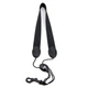 Ремень для духовых инструментов D'Addario Saxophone Fabric Neck Strap Alto/Soprano - Snap Hook (Black) (SJA13) - изображение 1