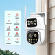 Уличная IP Wifi камера видеонаблюдения с оптическим зумом 9MP iCSee QQ9 - изображение 2