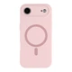 Чохол Premium Glow Silicone Case Full Camera with Magsafe для iPhone 17 Air Pink - изображение 1