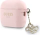Чохол Guess Silicone 4G Charm для Apple AirPods Pro 3 Pink (GUAP3LECG4P) - зображення 2