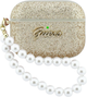 Чохол Guess Glitter Pearl Strap для Apple AirPods Pro 3 Gold (GUAP3GLGPSD) - зображення 1