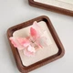 Крабик-Бабочка для Волос ANbeauty двойные крылья 6,5 см Молочно-Розовый (AN0103611) - изображение 4