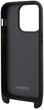 Etui Lacoste do iPhone 14 Pro Iconic Petit Pique Crossbody Black (LCHCP14LSPVCK) - obraz 2