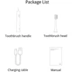 Электрическая зубная щетка MiJia Sonic Electric Toothbrush T200 Blue [82232] - изображение 10