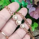 Браслет Xuping Jewelry 4-10мм длина 17-19см медицинское золото позолота 18К 2398 - изображение 4