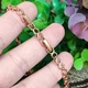 Браслет Xuping Jewelry 4-10мм длина 17-19см медицинское золото позолота 18К 2398 - изображение 6