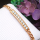 Браслет Xuping Jewelry 4-6мм длина 18см медицинское золото позолота 18К 2382 - изображение 1
