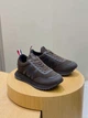 Мужские кожаные кроссовки Moncler Pacey Монклер коричневого цвета 45 р (29.2 см) - изображение 1