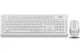 Комплект беспроводной Fstyler FG1010, White+Grey, клавиатура+мышь A4Tech (teh0020664) - изображение 1