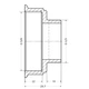 Перехідник латунний Standart 3/4"Вх1/2"З (жовт.) (збіл. 6-гран.) SD4091520L6 Thermo Alliance - зображення 2