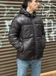 Зимова чоловіча куртка Tommy Hilfiger утеплена з капішоном Розмір XL чорного кольору - изображение 2
