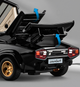 Металлическая модель Lamborghini Countach LP 1:32 со светом и звуком Инерционная машинка в коробке спортивная коллекционная модель Чорний - изображение 2