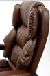 Кресло офисное Diego Comfort Pro коричневый - изображение 4