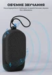 Беспроводная портативная колонка Deyric HF12 5W с Bluetooth 5.4 и аккумулятором 500 mAh Black - изображение 3