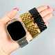 Ремінець Apple Watch 42 / Watch 44, Metal Watch Design 4, Бронзовий - 622699 - зображення 5