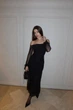 Жіноча вечірня сукня міді з сіточкою Uaclothes 44-46 Чорний (like36466-168921357) - зображення 5