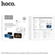 Bluetooth-гарнитура Hoco EW72 Soar, Стерео, Белый - 480135 - изображение 6