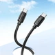 USB кабель Hoco X115 Surpass, Type-C, 1.0 м., Черный - 608132 - изображение 4