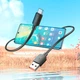 USB кабель Hoco X96, Type-C, 1.0 м., Чорний - 367139 - зображення 3