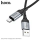 USB кабель Hoco X102, MicroUSB, 1.0 м., Черный - 391907 - изображение 5