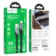 USB кабель Hoco U119, Type-C, 1.0 м., Чорний - 386989 - зображення 2
