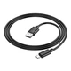 USB кабель Hoco X88, MicroUSB, 1.0 м., Черный - 327289 - изображение 2