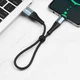 USB кабель Hoco X38 Cool, Type-C, 0.25 м., Чорний - 418709 - зображення 3