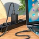 USB кабель Hoco U110, Type-C, 1.2 м., Чорний - 298148 - зображення 4