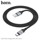 USB кабель Hoco X102, Type-C, 1.0 м., Черный - 391908 - изображение 5