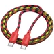USB кабель Hoco X116 Meridian, Type-C, 1.0 м., Красный - 611699 - изображение 3
