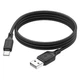USB кабель Hoco X90, Type-C, 1.0 м., Чорний - 345090 - зображення 3